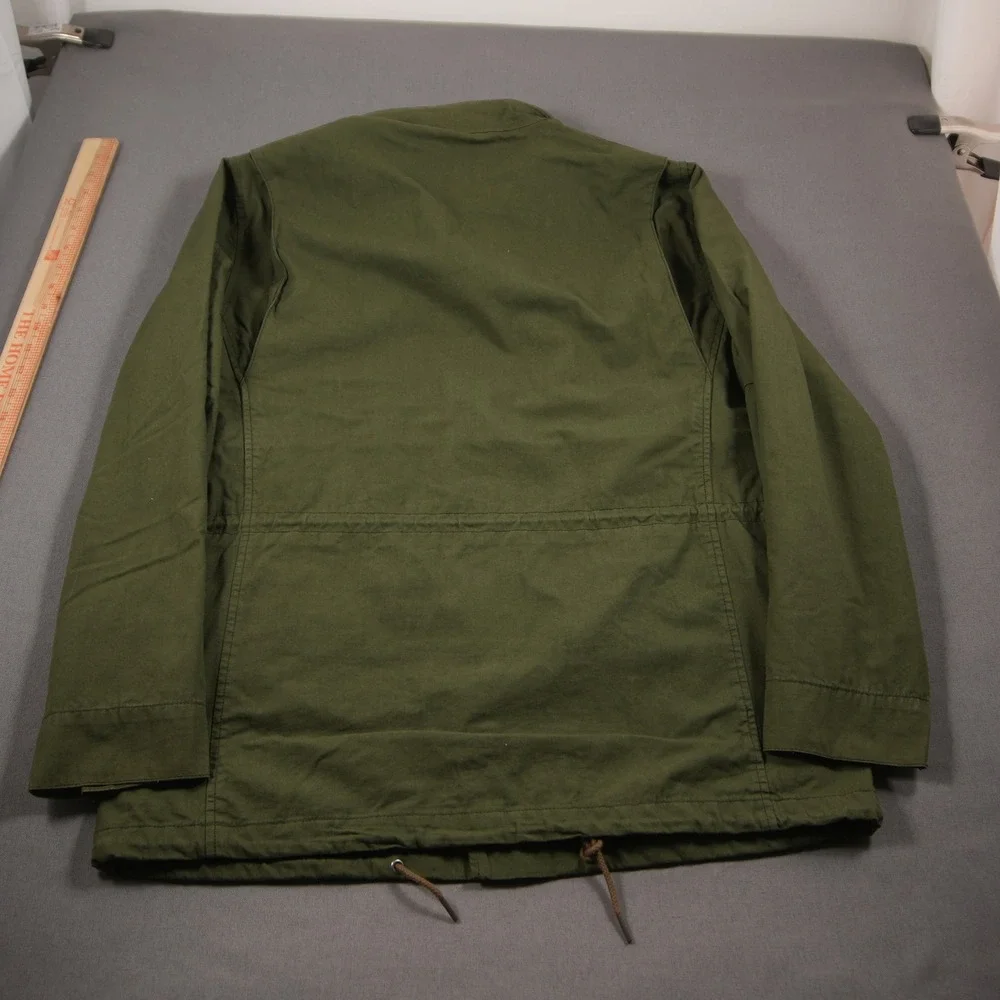 J.Crew Military Field Utility M65 Viscose Cotton Men Jacket M Hooded Field Work